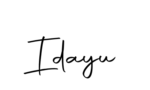 How to make Idayu name signature. Use Autography-DOLnW style for creating short signs online. This is the latest handwritten sign. Idayu signature style 10 images and pictures png