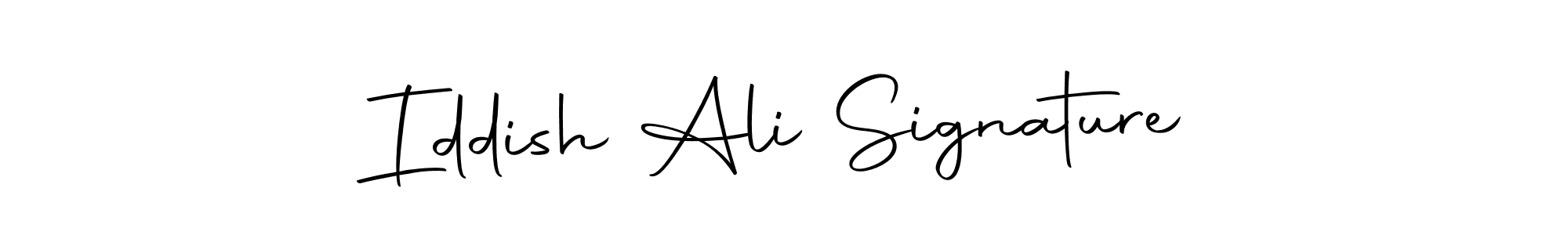 Autography-DOLnW is a professional signature style that is perfect for those who want to add a touch of class to their signature. It is also a great choice for those who want to make their signature more unique. Get Iddish Ali Signature name to fancy signature for free. Iddish Ali Signature signature style 10 images and pictures png