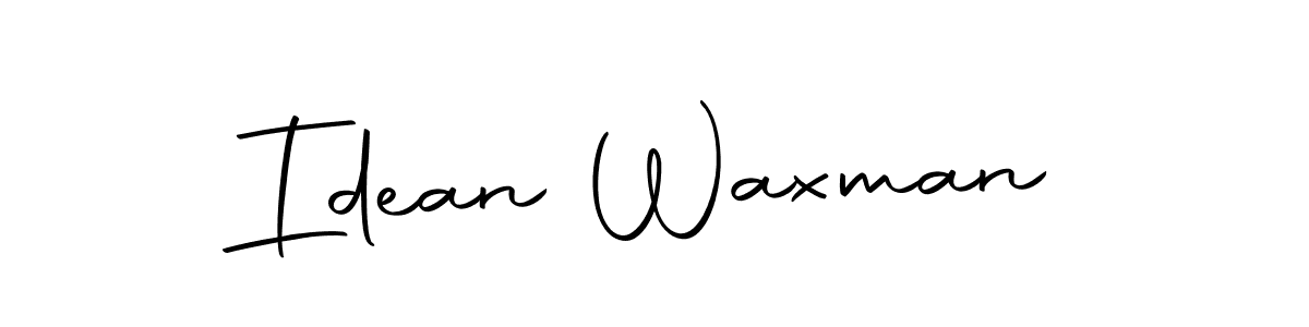 Once you've used our free online signature maker to create your best signature Autography-DOLnW style, it's time to enjoy all of the benefits that Idean Waxman name signing documents. Idean Waxman signature style 10 images and pictures png