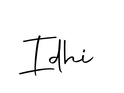 Also we have Idhi name is the best signature style. Create professional handwritten signature collection using Autography-DOLnW autograph style. Idhi signature style 10 images and pictures png