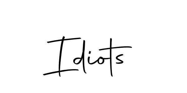 Make a beautiful signature design for name Idiots. Use this online signature maker to create a handwritten signature for free. Idiots signature style 10 images and pictures png