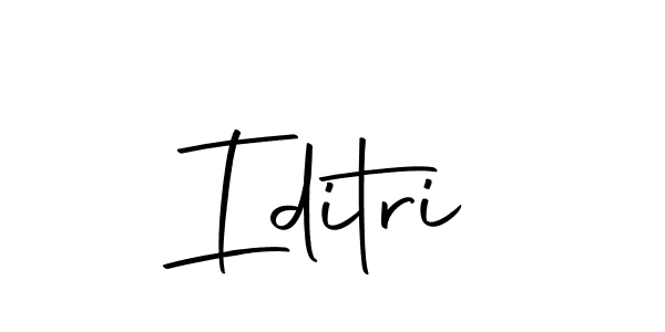 Use a signature maker to create a handwritten signature online. With this signature software, you can design (Autography-DOLnW) your own signature for name Iditri. Iditri signature style 10 images and pictures png