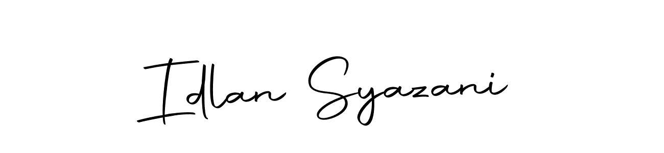 You should practise on your own different ways (Autography-DOLnW) to write your name (Idlan Syazani) in signature. don't let someone else do it for you. Idlan Syazani signature style 10 images and pictures png