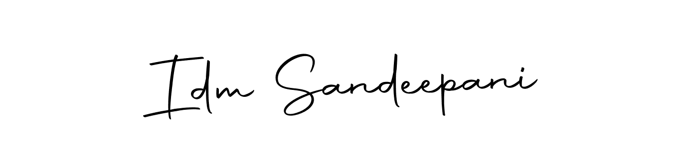 How to make Idm Sandeepani signature? Autography-DOLnW is a professional autograph style. Create handwritten signature for Idm Sandeepani name. Idm Sandeepani signature style 10 images and pictures png