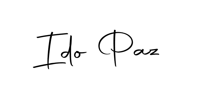 Similarly Autography-DOLnW is the best handwritten signature design. Signature creator online .You can use it as an online autograph creator for name Ido Paz. Ido Paz signature style 10 images and pictures png