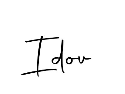 Also we have Idov name is the best signature style. Create professional handwritten signature collection using Autography-DOLnW autograph style. Idov signature style 10 images and pictures png