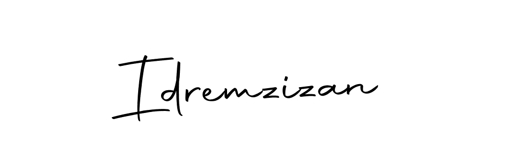 Idremzizan stylish signature style. Best Handwritten Sign (Autography-DOLnW) for my name. Handwritten Signature Collection Ideas for my name Idremzizan. Idremzizan signature style 10 images and pictures png