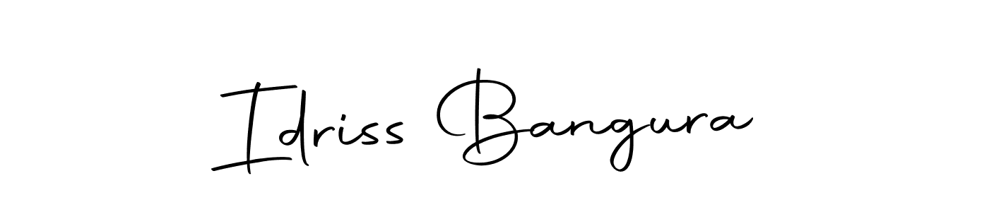 Once you've used our free online signature maker to create your best signature Autography-DOLnW style, it's time to enjoy all of the benefits that Idriss Bangura name signing documents. Idriss Bangura signature style 10 images and pictures png