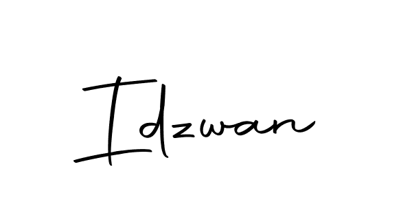 You should practise on your own different ways (Autography-DOLnW) to write your name (Idzwan) in signature. don't let someone else do it for you. Idzwan signature style 10 images and pictures png