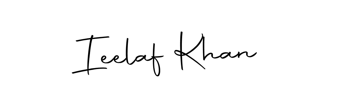 Similarly Autography-DOLnW is the best handwritten signature design. Signature creator online .You can use it as an online autograph creator for name Ieelaf Khan. Ieelaf Khan signature style 10 images and pictures png