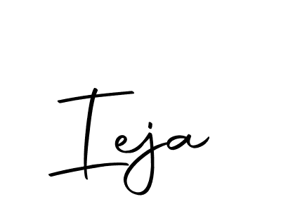 The best way (Autography-DOLnW) to make a short signature is to pick only two or three words in your name. The name Ieja include a total of six letters. For converting this name. Ieja signature style 10 images and pictures png