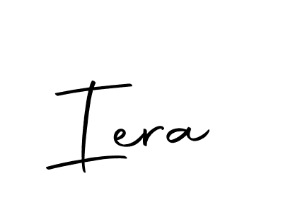 The best way (Autography-DOLnW) to make a short signature is to pick only two or three words in your name. The name Iera include a total of six letters. For converting this name. Iera signature style 10 images and pictures png