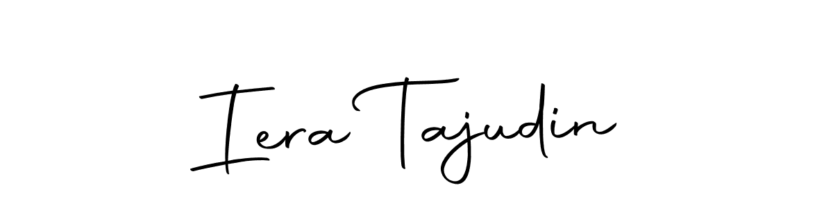 You can use this online signature creator to create a handwritten signature for the name Iera Tajudin. This is the best online autograph maker. Iera Tajudin signature style 10 images and pictures png