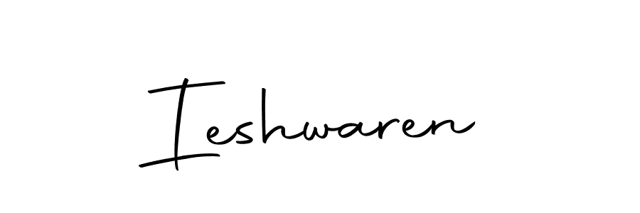 You should practise on your own different ways (Autography-DOLnW) to write your name (Ieshwaren) in signature. don't let someone else do it for you. Ieshwaren signature style 10 images and pictures png