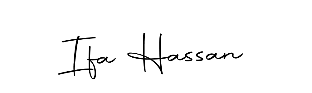 You can use this online signature creator to create a handwritten signature for the name Ifa Hassan. This is the best online autograph maker. Ifa Hassan signature style 10 images and pictures png