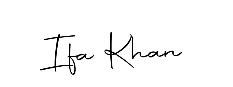 How to make Ifa Khan signature? Autography-DOLnW is a professional autograph style. Create handwritten signature for Ifa Khan name. Ifa Khan signature style 10 images and pictures png