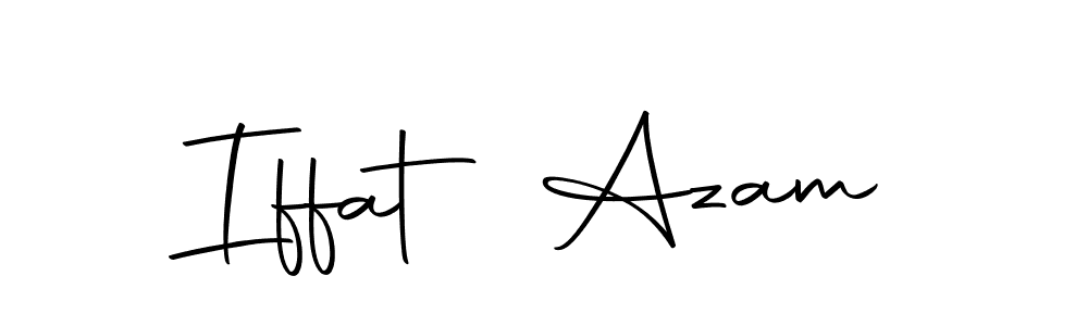 You can use this online signature creator to create a handwritten signature for the name Iffat Azam. This is the best online autograph maker. Iffat Azam signature style 10 images and pictures png