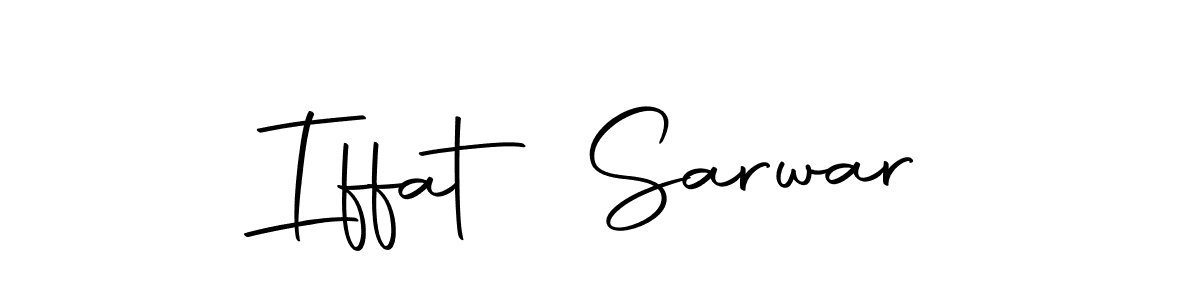 It looks lik you need a new signature style for name Iffat Sarwar. Design unique handwritten (Autography-DOLnW) signature with our free signature maker in just a few clicks. Iffat Sarwar signature style 10 images and pictures png