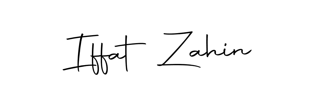 The best way (Autography-DOLnW) to make a short signature is to pick only two or three words in your name. The name Iffat Zahin include a total of six letters. For converting this name. Iffat Zahin signature style 10 images and pictures png