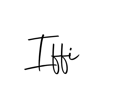 Create a beautiful signature design for name Iffi. With this signature (Autography-DOLnW) fonts, you can make a handwritten signature for free. Iffi signature style 10 images and pictures png