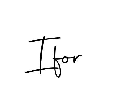Ifor stylish signature style. Best Handwritten Sign (Autography-DOLnW) for my name. Handwritten Signature Collection Ideas for my name Ifor. Ifor signature style 10 images and pictures png