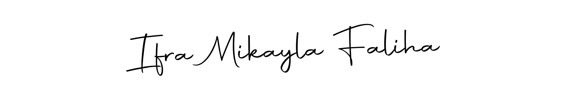 Check out images of Autograph of Ifra Mikayla Faliha name. Actor Ifra Mikayla Faliha Signature Style. Autography-DOLnW is a professional sign style online. Ifra Mikayla Faliha signature style 10 images and pictures png