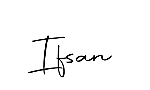 Use a signature maker to create a handwritten signature online. With this signature software, you can design (Autography-DOLnW) your own signature for name Ifsan. Ifsan signature style 10 images and pictures png