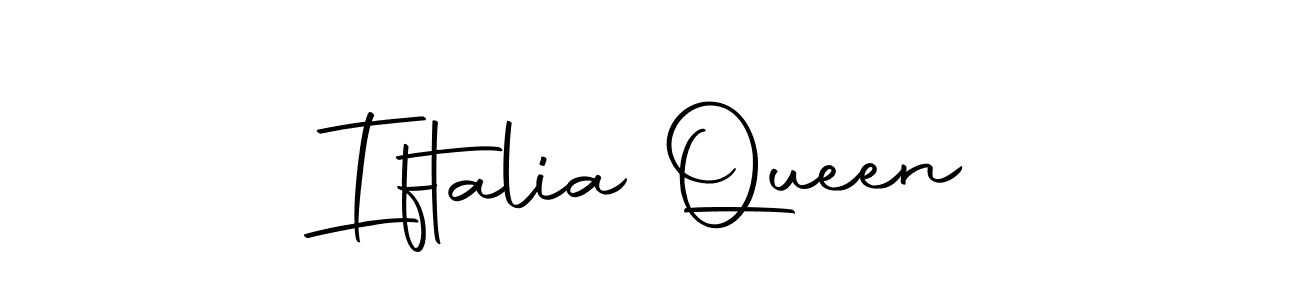 Best and Professional Signature Style for Iftalia Queen. Autography-DOLnW Best Signature Style Collection. Iftalia Queen signature style 10 images and pictures png