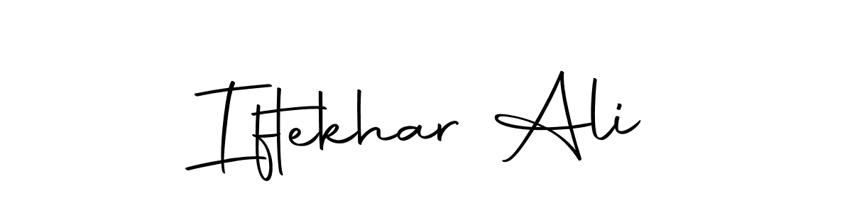 How to make Iftekhar Ali signature? Autography-DOLnW is a professional autograph style. Create handwritten signature for Iftekhar Ali name. Iftekhar Ali signature style 10 images and pictures png