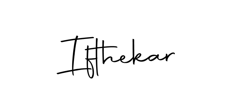 How to make Ifthekar name signature. Use Autography-DOLnW style for creating short signs online. This is the latest handwritten sign. Ifthekar signature style 10 images and pictures png