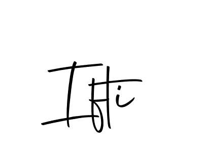 Ifti stylish signature style. Best Handwritten Sign (Autography-DOLnW) for my name. Handwritten Signature Collection Ideas for my name Ifti. Ifti signature style 10 images and pictures png