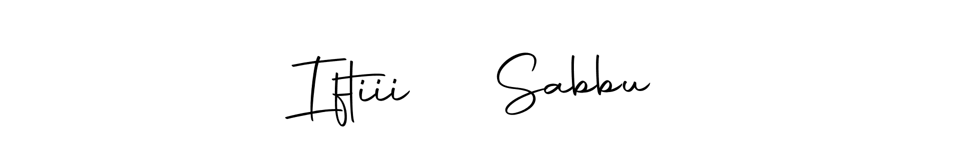 This is the best signature style for the Iftiii ❤️ Sabbu name. Also you like these signature font (Autography-DOLnW). Mix name signature. Iftiii ❤️ Sabbu signature style 10 images and pictures png