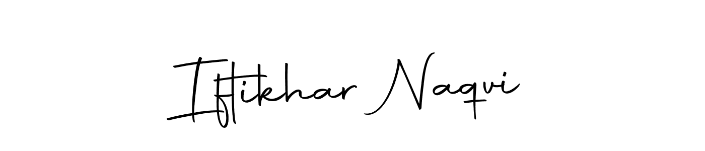 How to make Iftikhar Naqvi signature? Autography-DOLnW is a professional autograph style. Create handwritten signature for Iftikhar Naqvi name. Iftikhar Naqvi signature style 10 images and pictures png