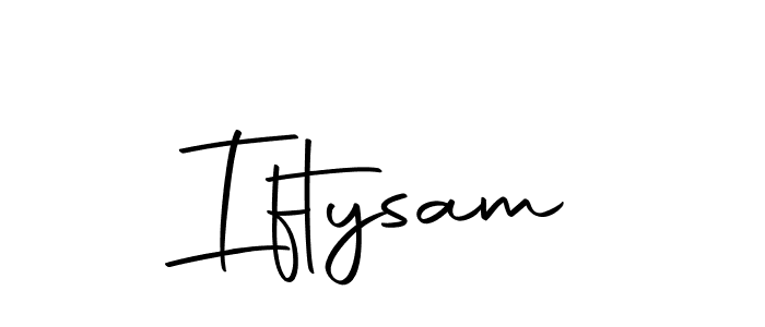 Make a beautiful signature design for name Iftysam. Use this online signature maker to create a handwritten signature for free. Iftysam signature style 10 images and pictures png