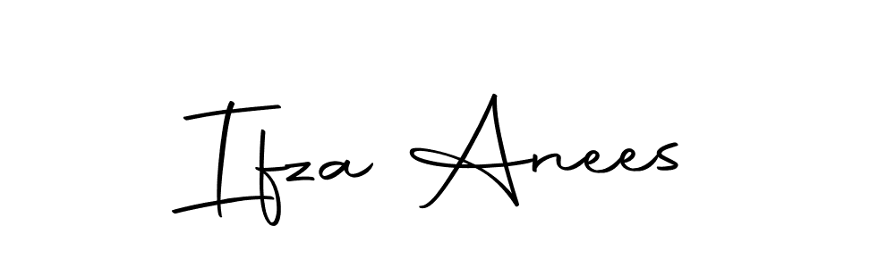Once you've used our free online signature maker to create your best signature Autography-DOLnW style, it's time to enjoy all of the benefits that Ifza Anees name signing documents. Ifza Anees signature style 10 images and pictures png