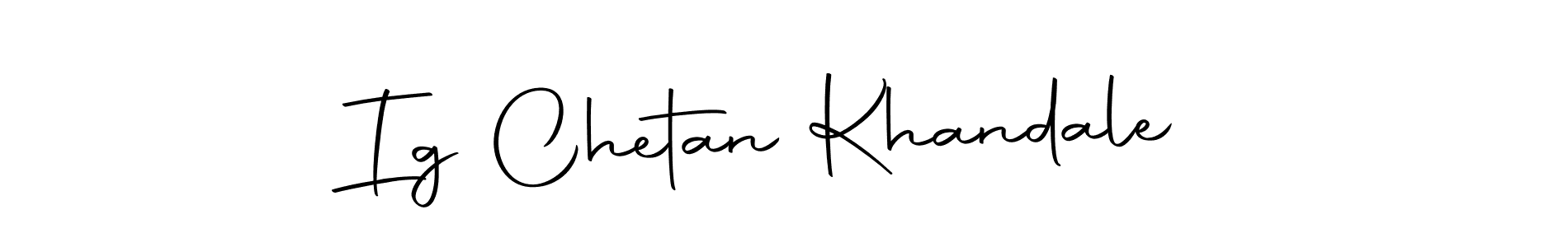 Ig Chetan Khandale  stylish signature style. Best Handwritten Sign (Autography-DOLnW) for my name. Handwritten Signature Collection Ideas for my name Ig Chetan Khandale . Ig Chetan Khandale  signature style 10 images and pictures png