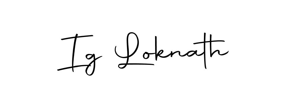 You can use this online signature creator to create a handwritten signature for the name Ig Loknath. This is the best online autograph maker. Ig Loknath signature style 10 images and pictures png
