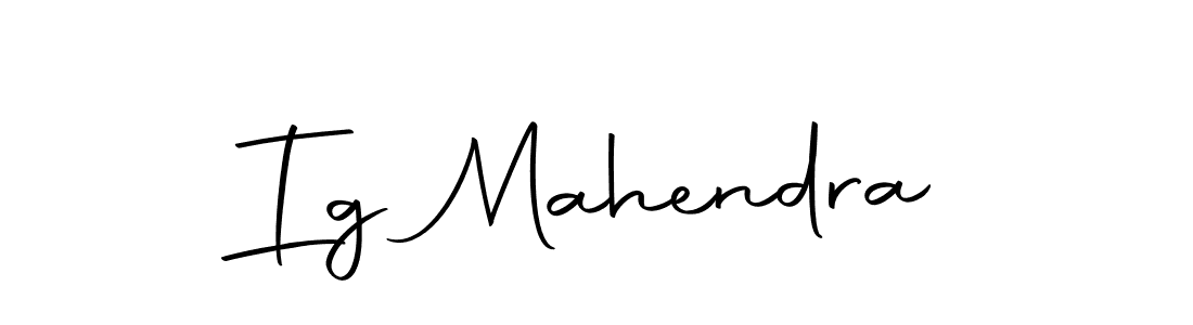 The best way (Autography-DOLnW) to make a short signature is to pick only two or three words in your name. The name Ig Mahendra include a total of six letters. For converting this name. Ig Mahendra signature style 10 images and pictures png