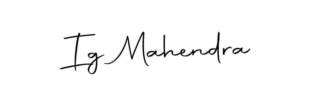 Also we have Ig Mahendra name is the best signature style. Create professional handwritten signature collection using Autography-DOLnW autograph style. Ig Mahendra signature style 10 images and pictures png
