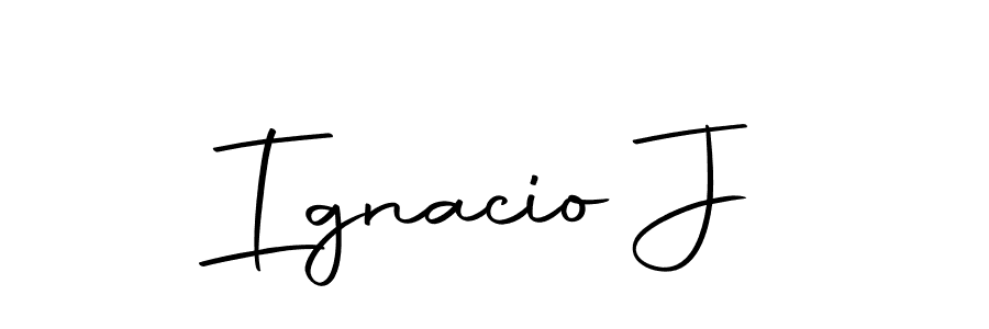 How to make Ignacio J signature? Autography-DOLnW is a professional autograph style. Create handwritten signature for Ignacio J name. Ignacio J signature style 10 images and pictures png