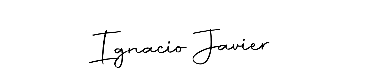 Make a beautiful signature design for name Ignacio Javier. Use this online signature maker to create a handwritten signature for free. Ignacio Javier signature style 10 images and pictures png