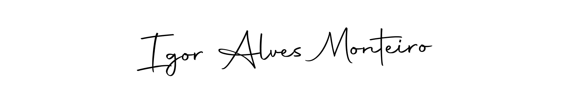 Also we have Igor Alves Monteiro name is the best signature style. Create professional handwritten signature collection using Autography-DOLnW autograph style. Igor Alves Monteiro signature style 10 images and pictures png
