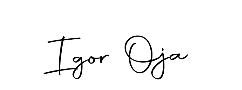 Make a beautiful signature design for name Igor Oja. With this signature (Autography-DOLnW) style, you can create a handwritten signature for free. Igor Oja signature style 10 images and pictures png