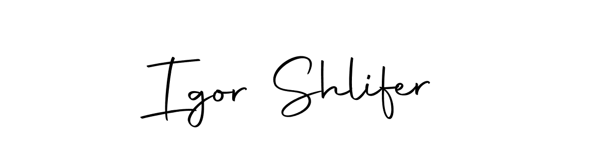 Igor Shlifer stylish signature style. Best Handwritten Sign (Autography-DOLnW) for my name. Handwritten Signature Collection Ideas for my name Igor Shlifer. Igor Shlifer signature style 10 images and pictures png