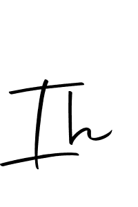 How to Draw Ih signature style? Autography-DOLnW is a latest design signature styles for name Ih. Ih signature style 10 images and pictures png