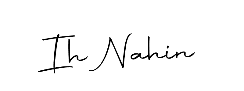 Ih Nahin stylish signature style. Best Handwritten Sign (Autography-DOLnW) for my name. Handwritten Signature Collection Ideas for my name Ih Nahin. Ih Nahin signature style 10 images and pictures png