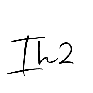 Design your own signature with our free online signature maker. With this signature software, you can create a handwritten (Autography-DOLnW) signature for name Ih2. Ih2 signature style 10 images and pictures png