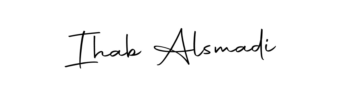 Here are the top 10 professional signature styles for the name Ihab Alsmadi. These are the best autograph styles you can use for your name. Ihab Alsmadi signature style 10 images and pictures png
