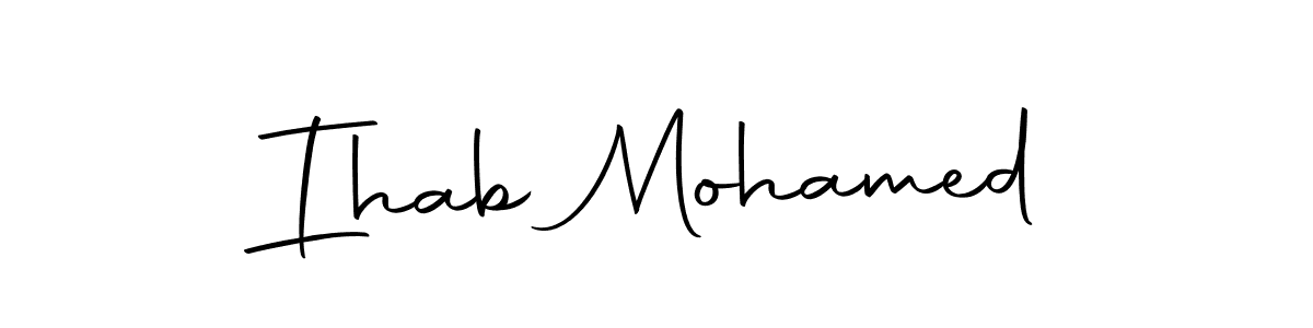 Once you've used our free online signature maker to create your best signature Autography-DOLnW style, it's time to enjoy all of the benefits that Ihab Mohamed name signing documents. Ihab Mohamed signature style 10 images and pictures png