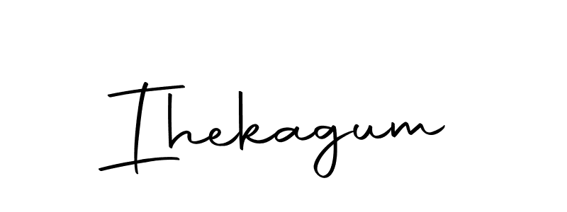 Make a short Ihekagum signature style. Manage your documents anywhere anytime using Autography-DOLnW. Create and add eSignatures, submit forms, share and send files easily. Ihekagum signature style 10 images and pictures png